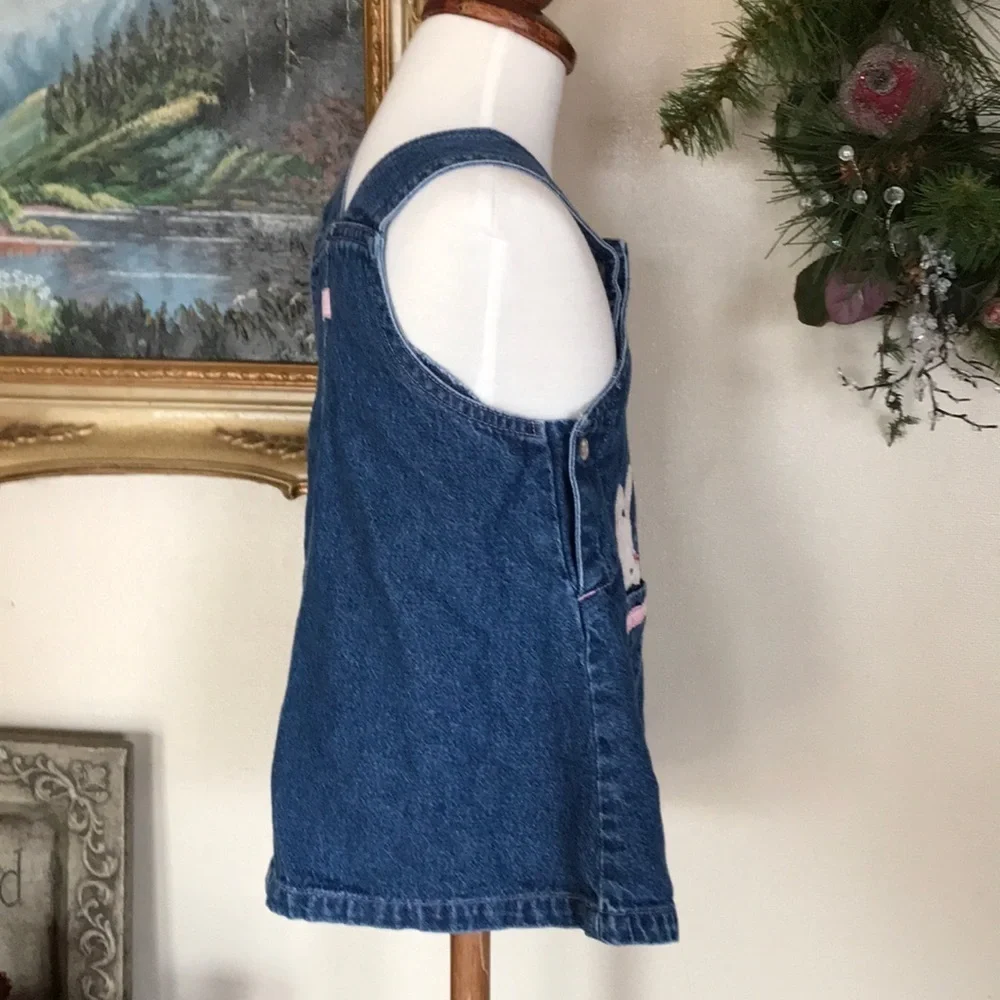 Carter’s Baby Girl Bunny Denim Dress‼️FINAL PRICE DROP